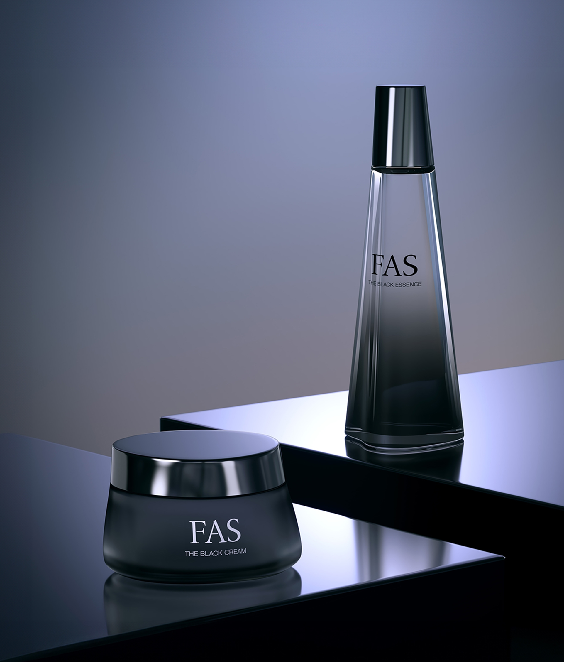 FAS ザ ブラック ファーストキット | 化粧水&クリーム特別サイズキット FAS ザ ブラック ファーストキット | 化粧水&クリーム特別サイズキット